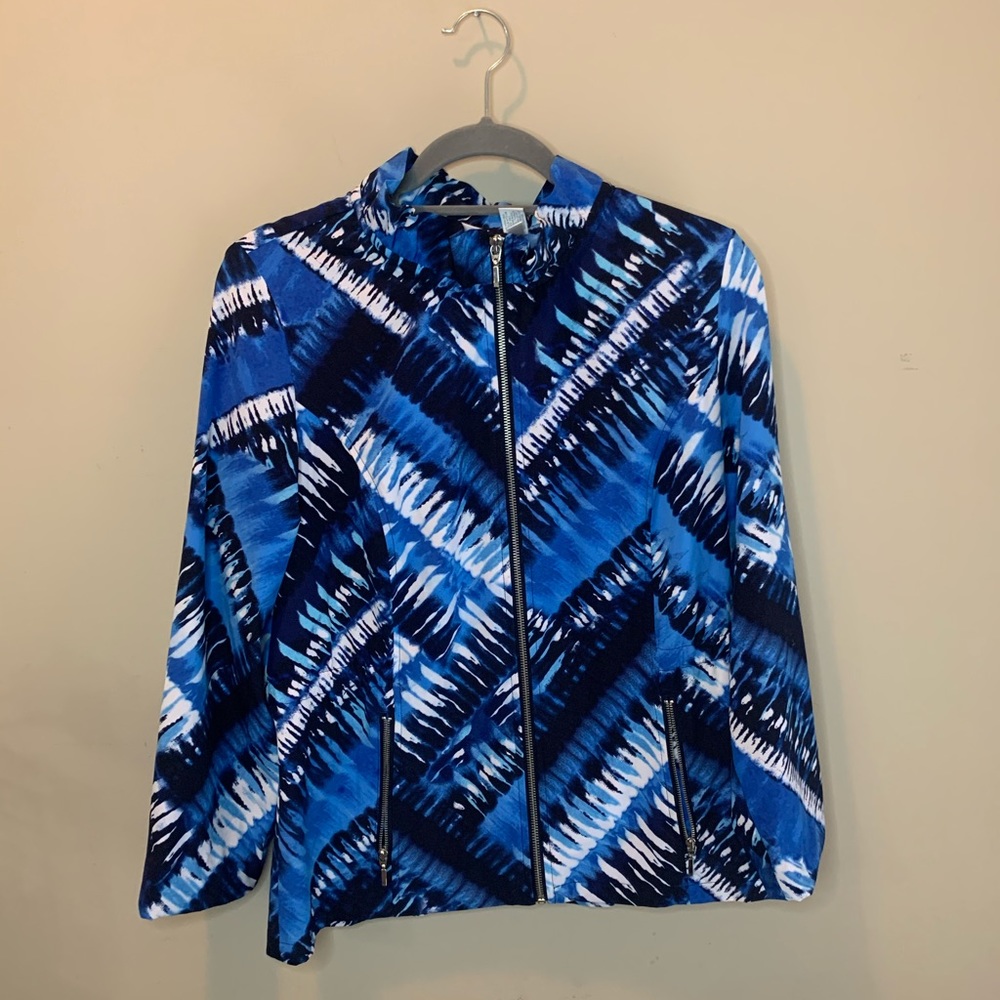 Zenergy By Chico’s Activewear Zip Up Jacket